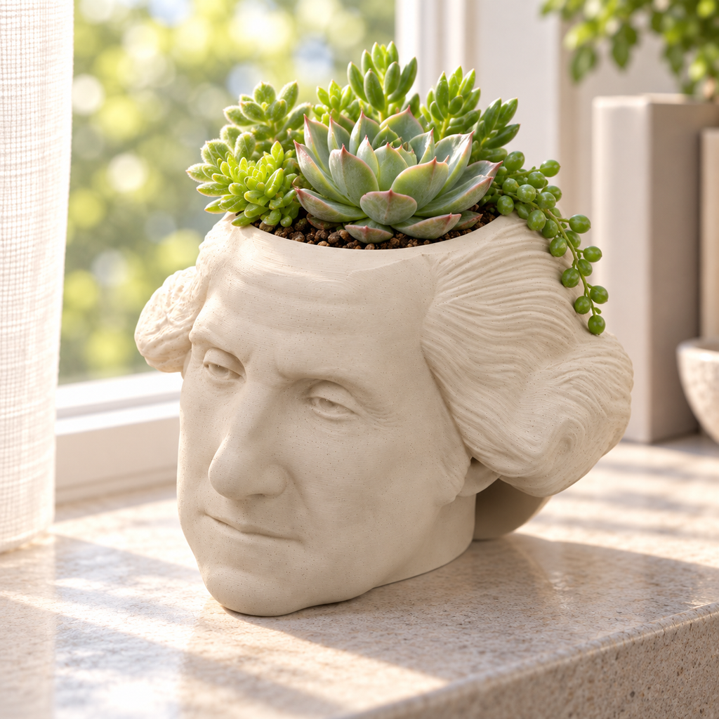 George Washington Head Planter editorial view