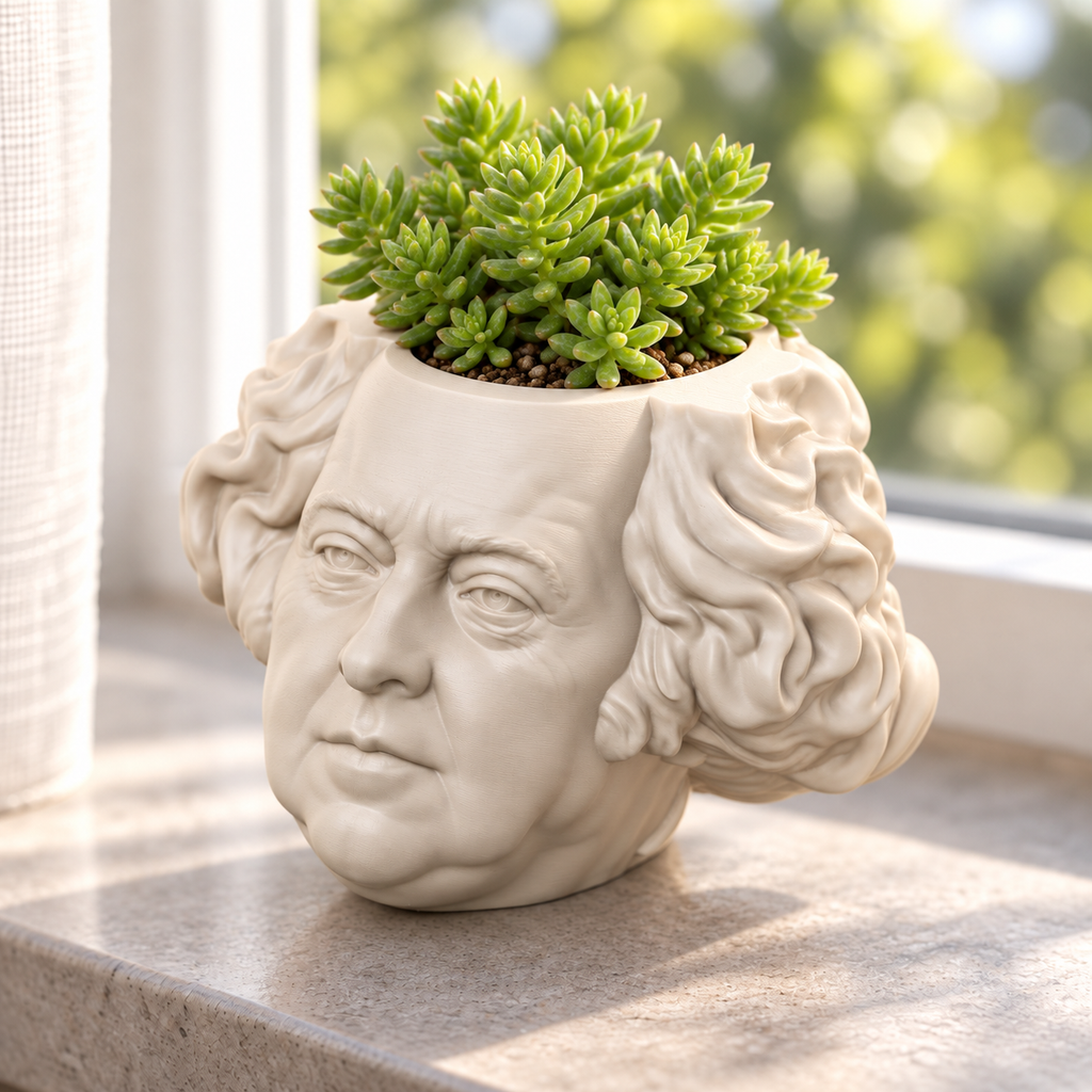 John Adams Head Planter editorial view