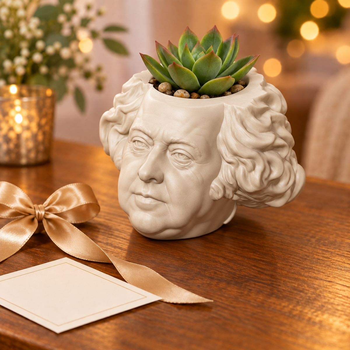 John Adams Head Planter gift presentation
