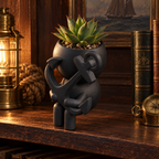 Anchor Sprout Holds Fast | Nautical Planter editorial view