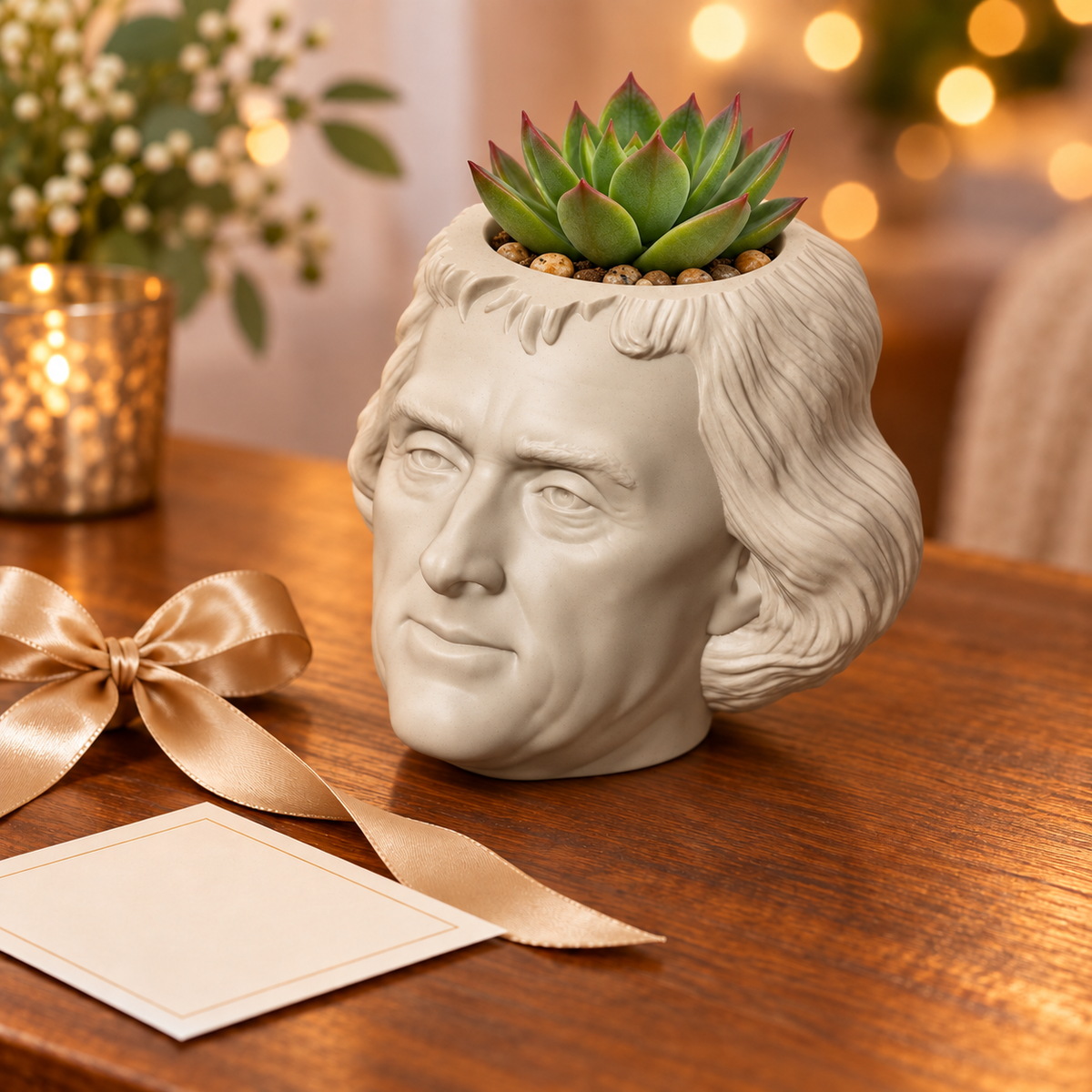 Thomas Jefferson Head Planter gift presentation