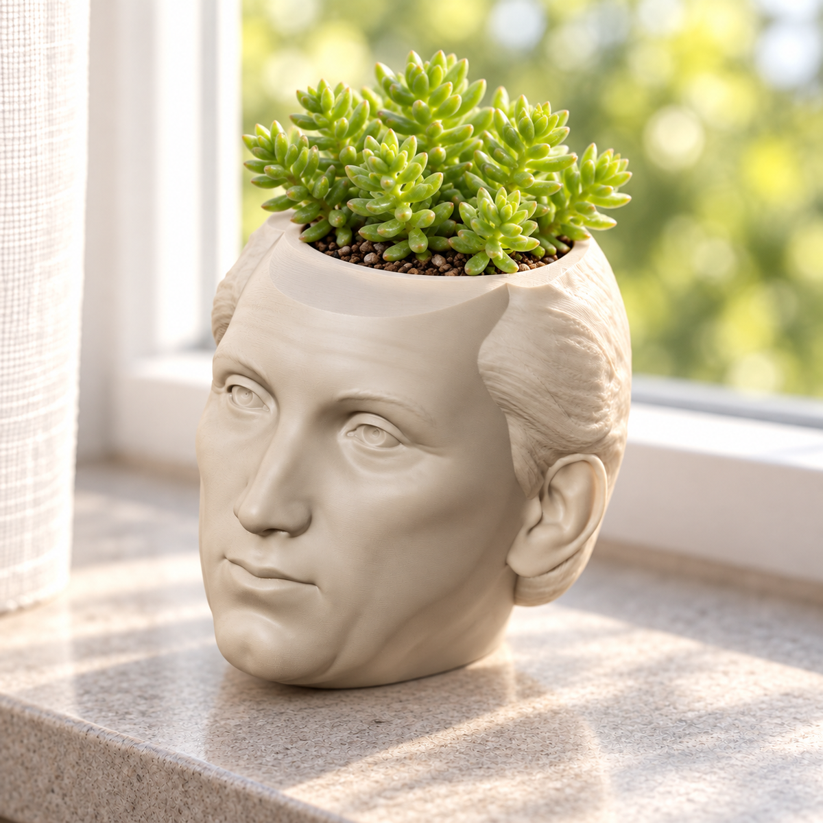 James Monroe Head Planter editorial view