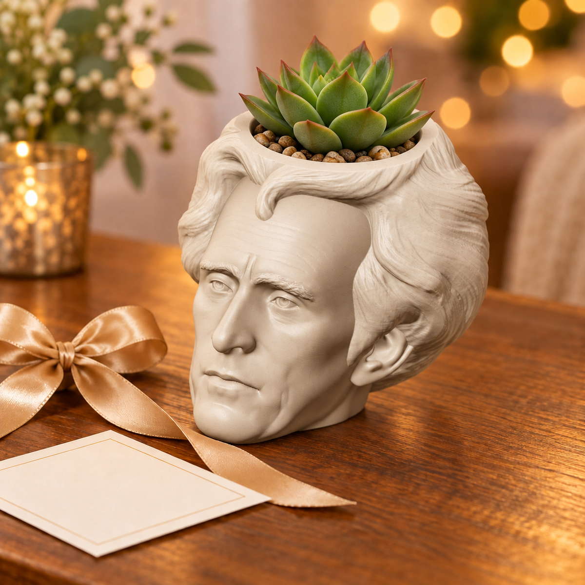 Andrew Jackson Head Planter gift presentation
