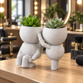 Buzz and Trim's Fresh Cut: Barber Planter hero lifestyle view