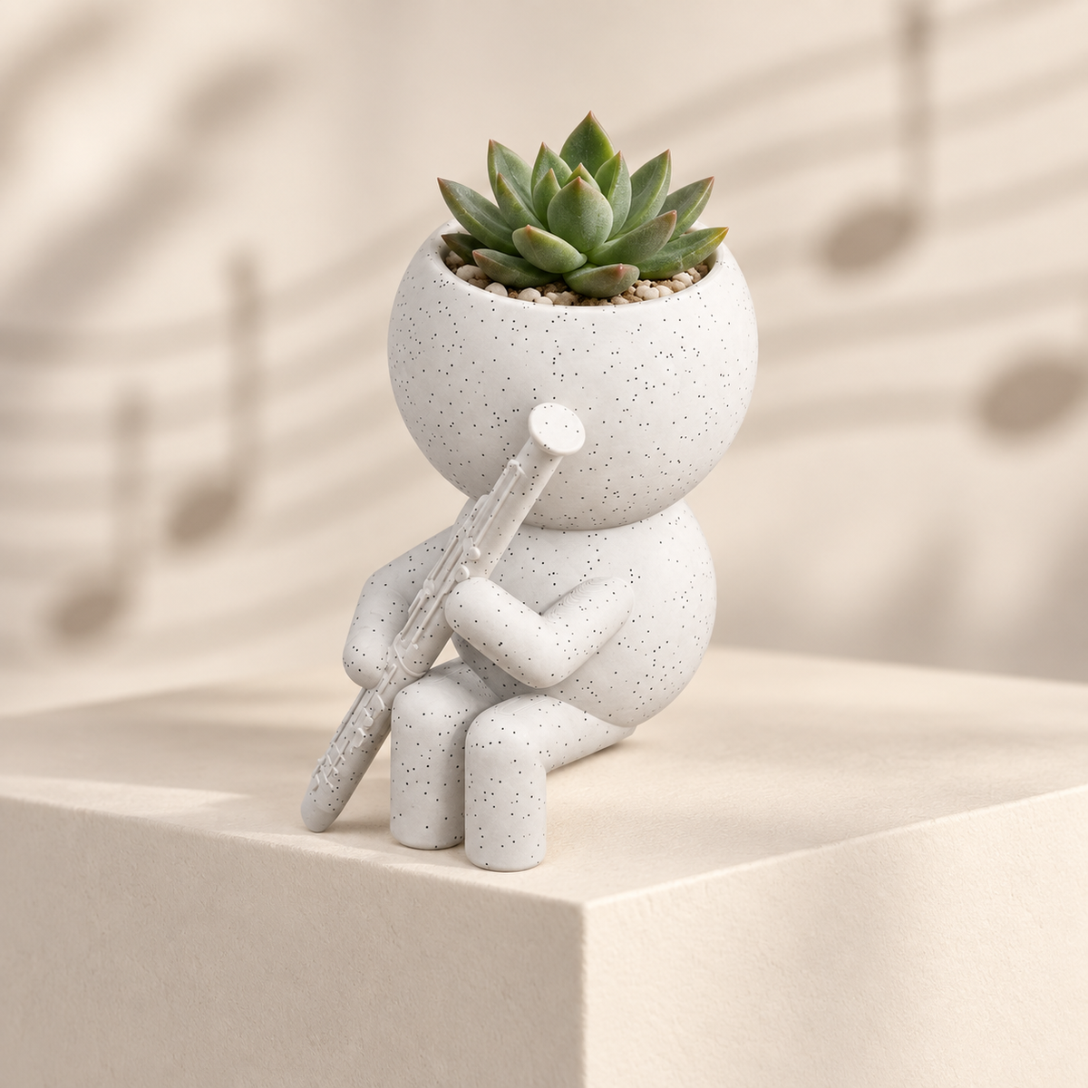 Reed Reed bassoon planter editorial styled view