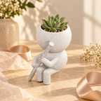 Reed Reed bassoon planter presented as a gift