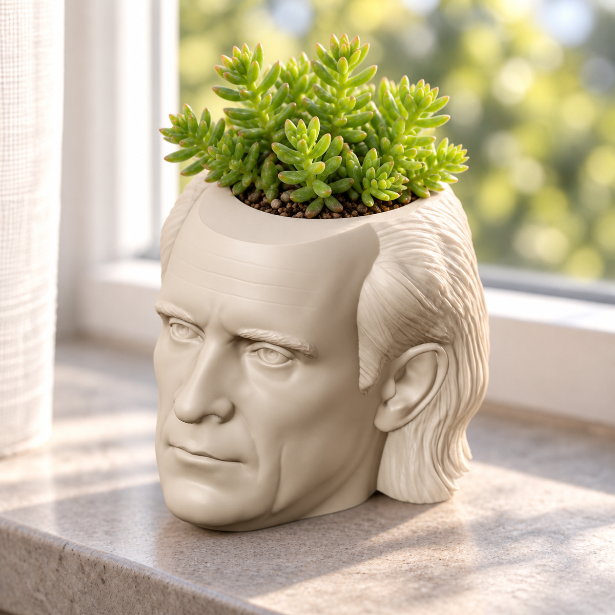 James K. Polk Head Planter editorial view