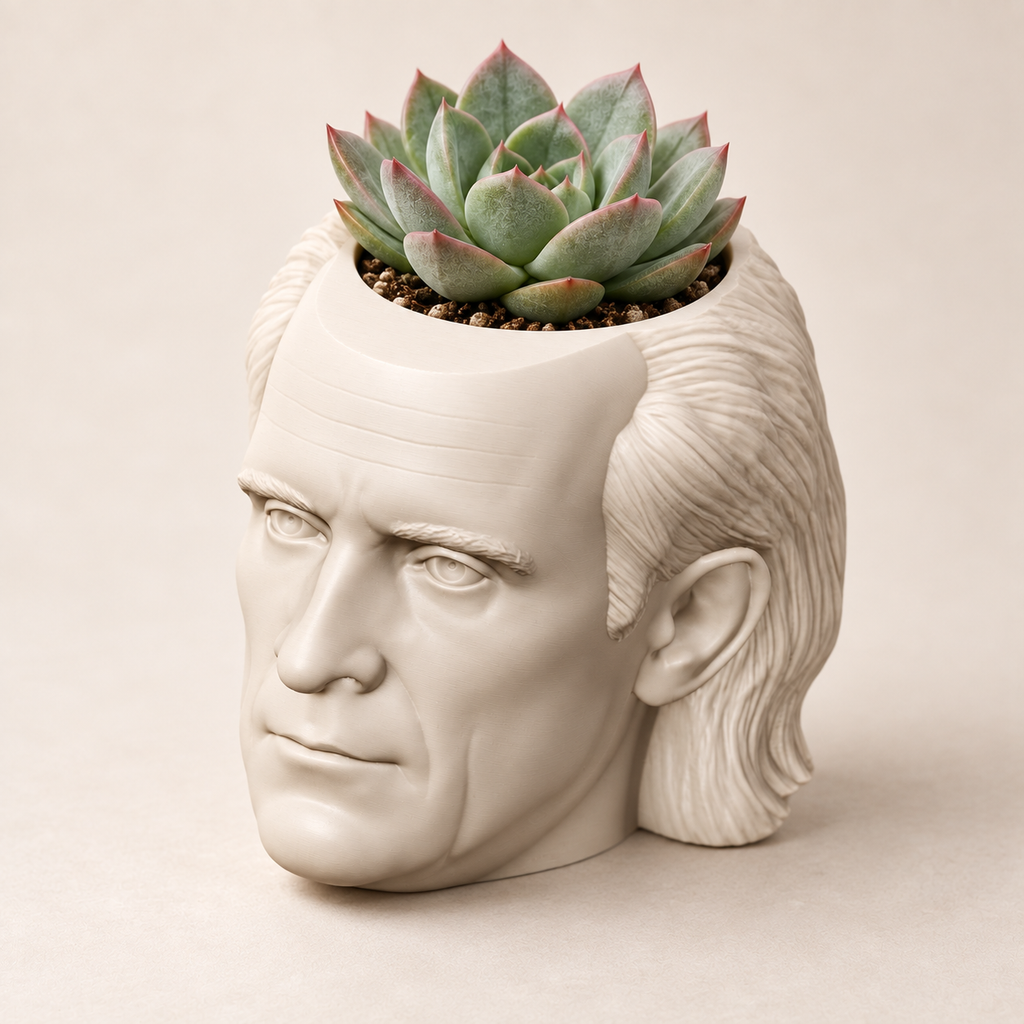 James K. Polk Head Planter hero lifestyle view