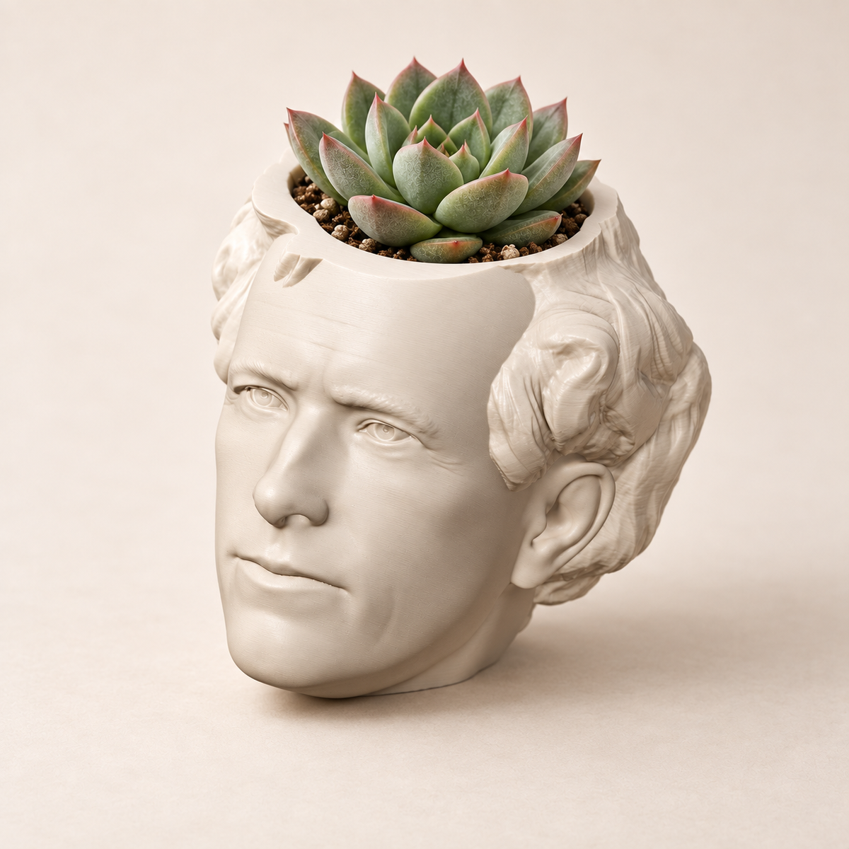 Franklin Pierce Head Planter hero lifestyle view