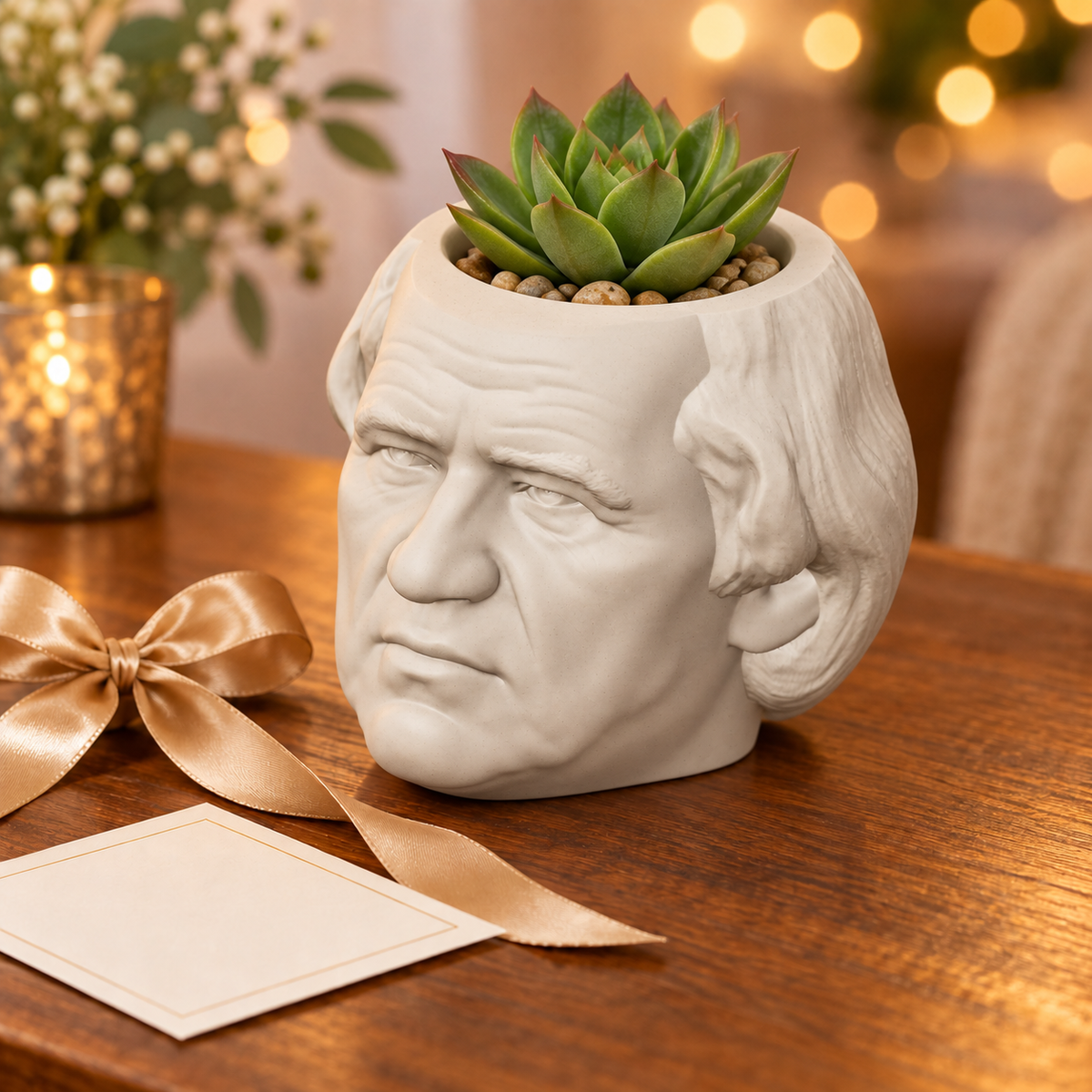 Andrew Johnson Head Planter gift presentation