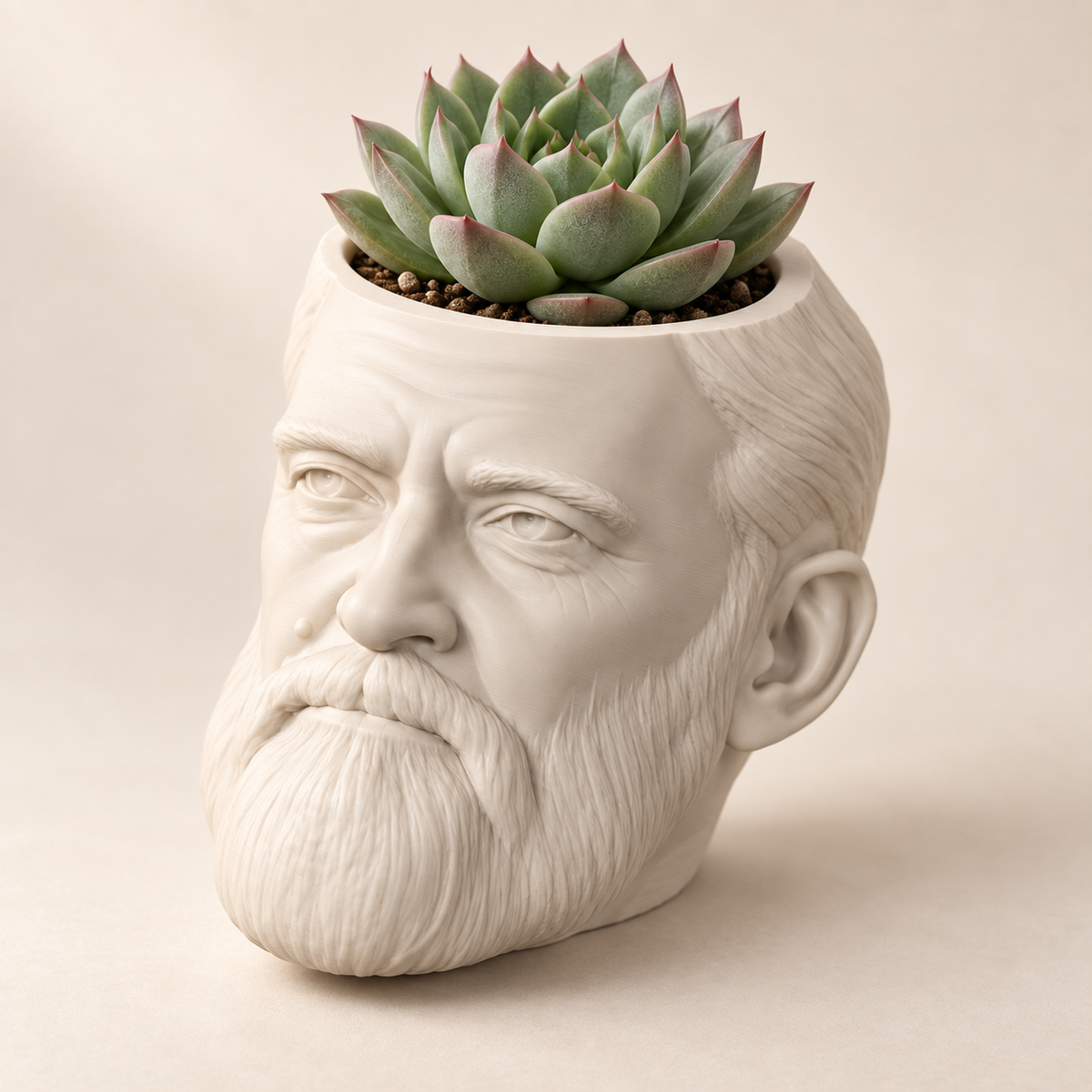 Ulysses S. Grant Head Planter hero lifestyle view