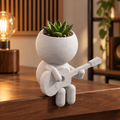 Sage Strummer's Acoustic Set: Guitarist Planter hero lifestyle view