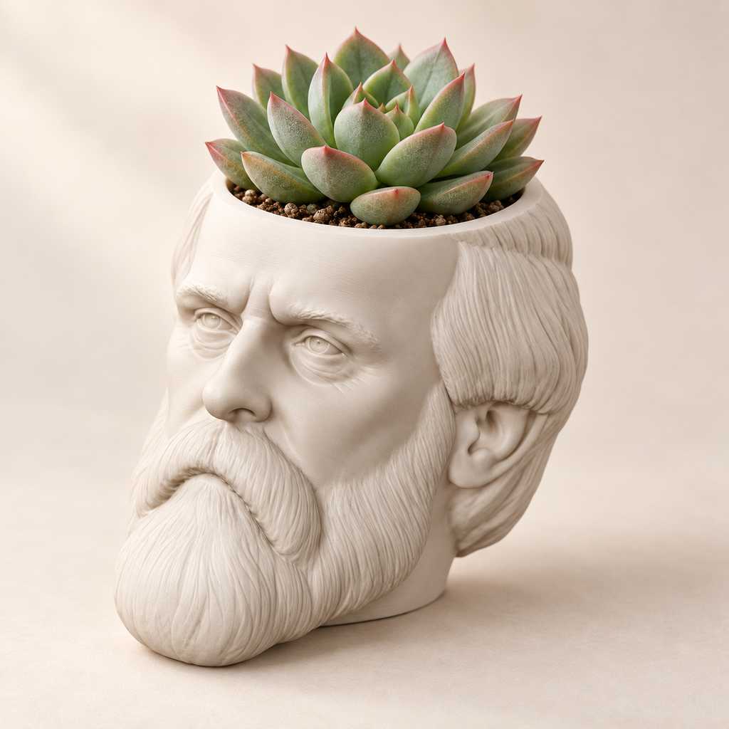 Rutherford B. Hayes Head Planter hero lifestyle view