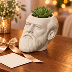 James A. Garfield Head Planter gift presentation