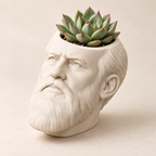 James A. Garfield Head Planter hero lifestyle view