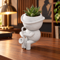 Saxby Sprout's Garden Groove: Saxophone Player Planter hero lifestyle view