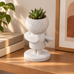Skye Moss cabin crew planter editorial image