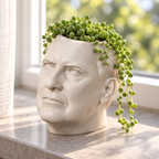 Warren G. Harding Head Planter editorial view