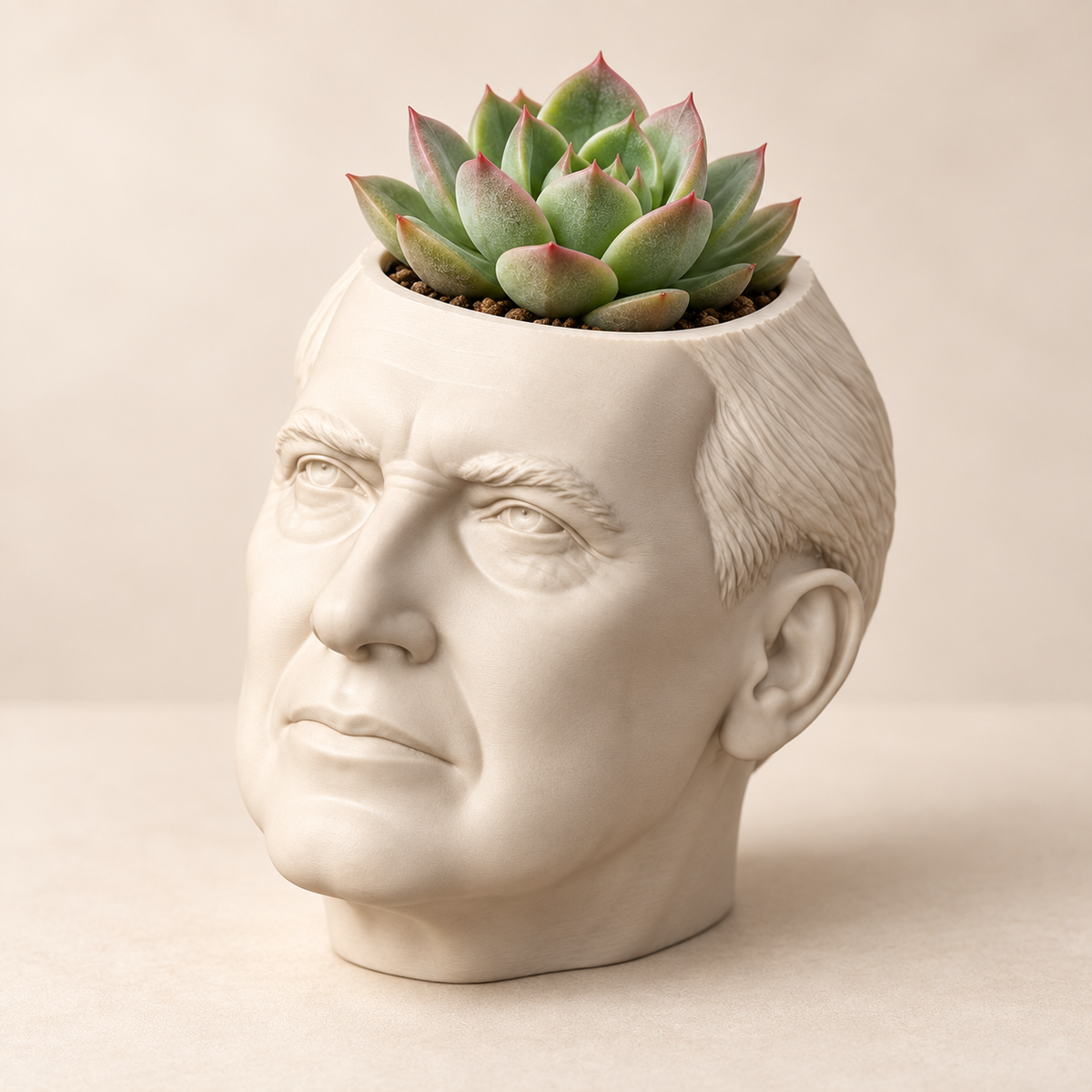 Warren G. Harding Head Planter hero lifestyle view
