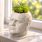 Herbert Hoover Head Planter editorial view