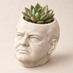 Herbert Hoover Head Planter hero lifestyle view