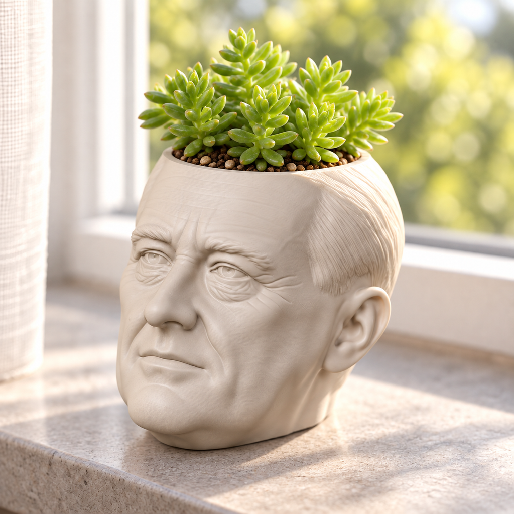 Franklin D. Roosevelt Head Planter editorial view