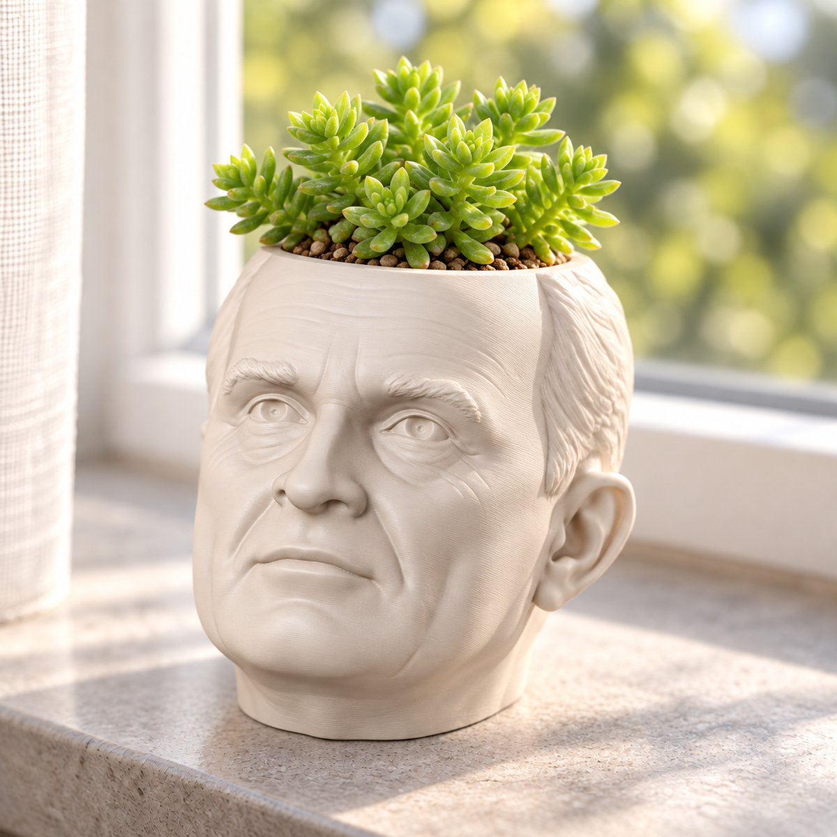 Harry S. Truman Head Planter editorial view
