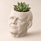 Dwight D. Eisenhower Head Planter hero lifestyle view