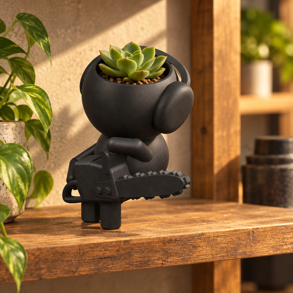 Buzz Cuts a New Leaf | Chainsaw Planter