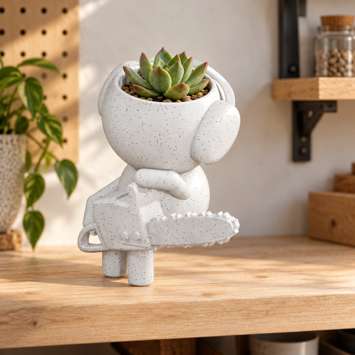 Buzz Cuts a New Leaf | Chainsaw Planter