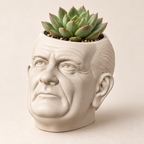 Lyndon B. Johnson Head Planter hero lifestyle view