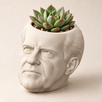 Richard Nixon Head Planter hero lifestyle view