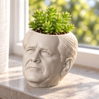 George W. Bush Head Planter editorial view