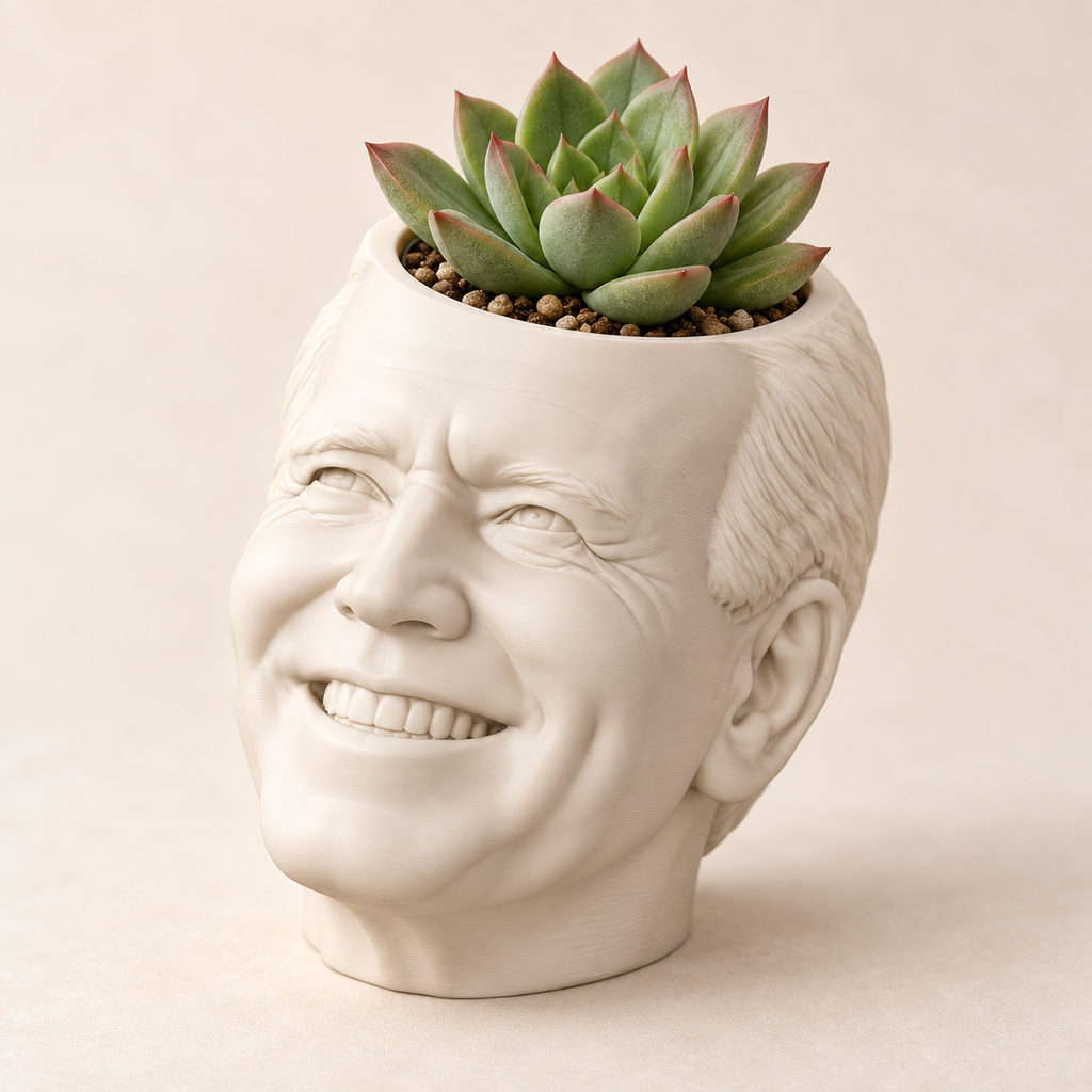 Joe Biden Head Planter hero lifestyle view