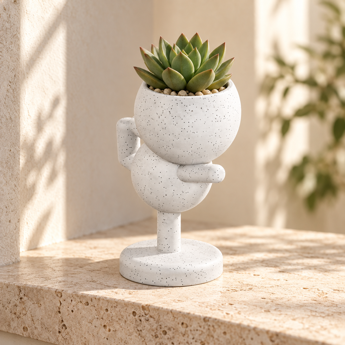 Pirouette Keeps the Good Vibes Spinning | Dancer Planter editorial view