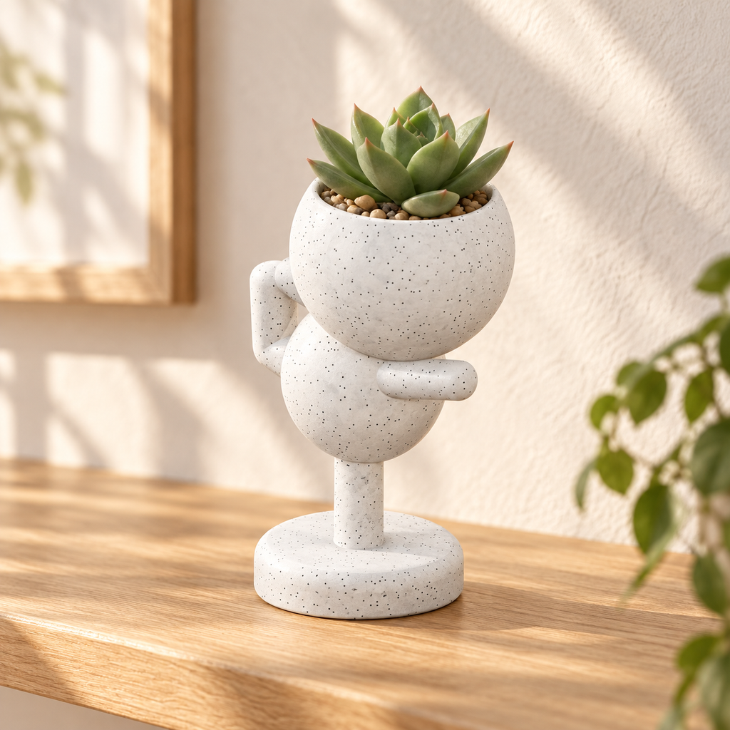 Pirouette Keeps the Good Vibes Spinning | Dancer Planter hero lifestyle view