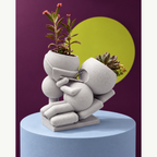 Dr. Molar’s Checkup dentist planter editorial view