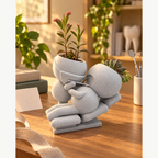 Dr. Molar’s Checkup dentist planter gift presentation