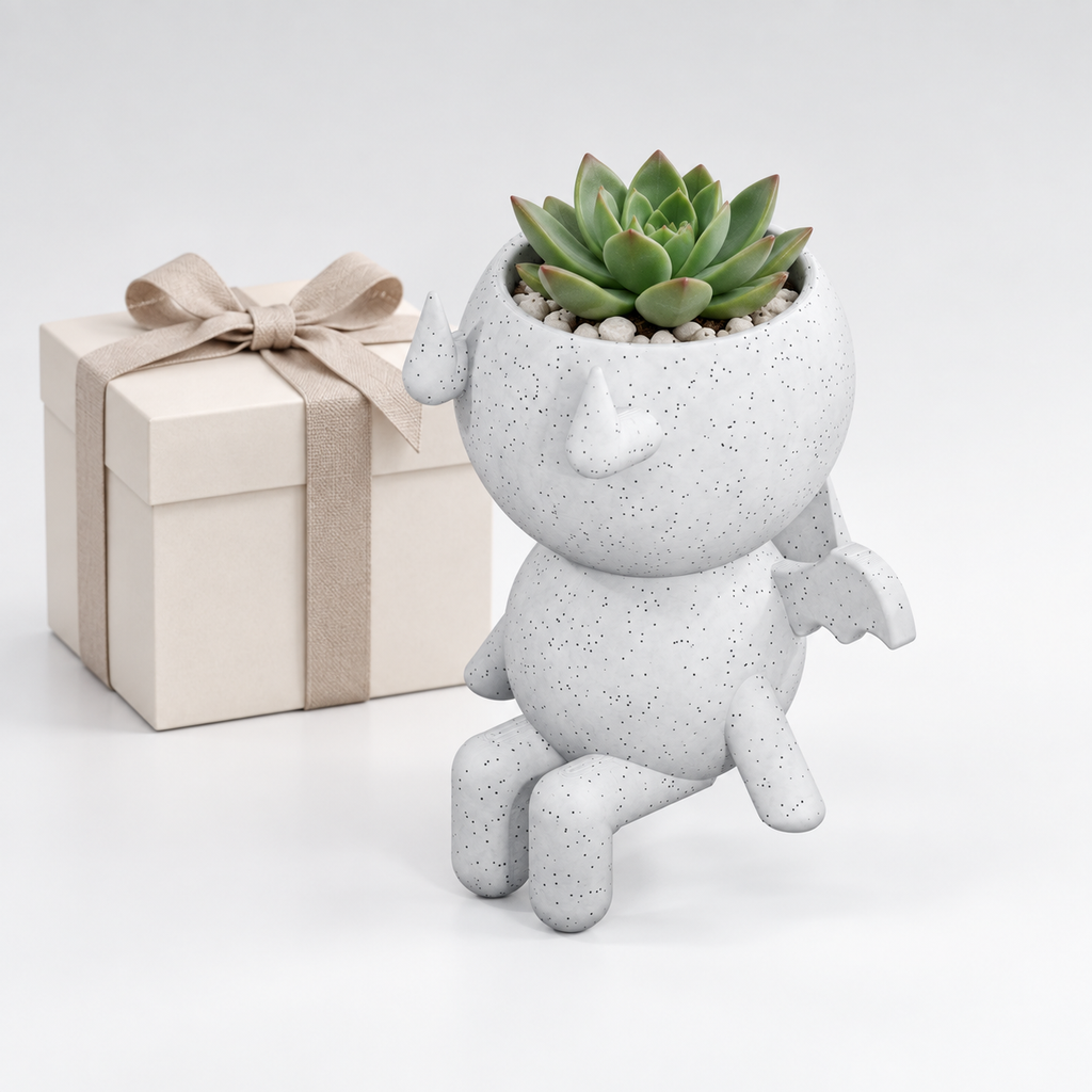 Ember Keeps a Little Mischief Growing | Little Devil Planter