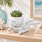 Diver Finn: Scuba Diver Planter hero lifestyle view