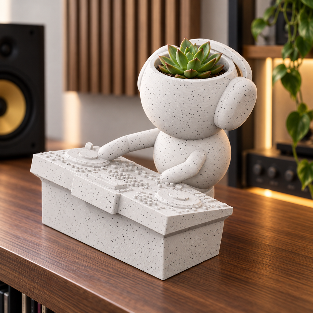 DJ Sproutbeat's Deck Set: DJ Planter hero lifestyle view