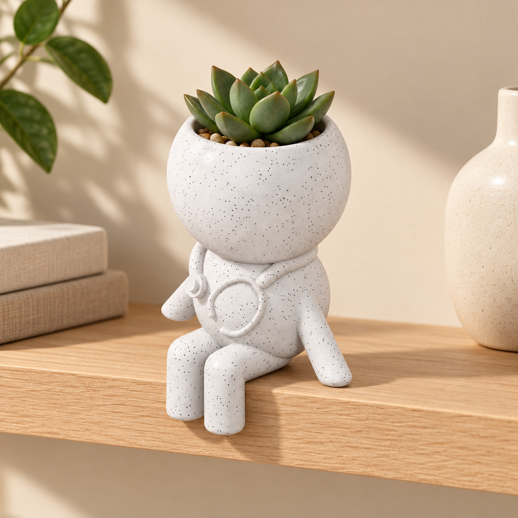 Doc Moss Is Here for Your Shelf Care | Doctor Planter