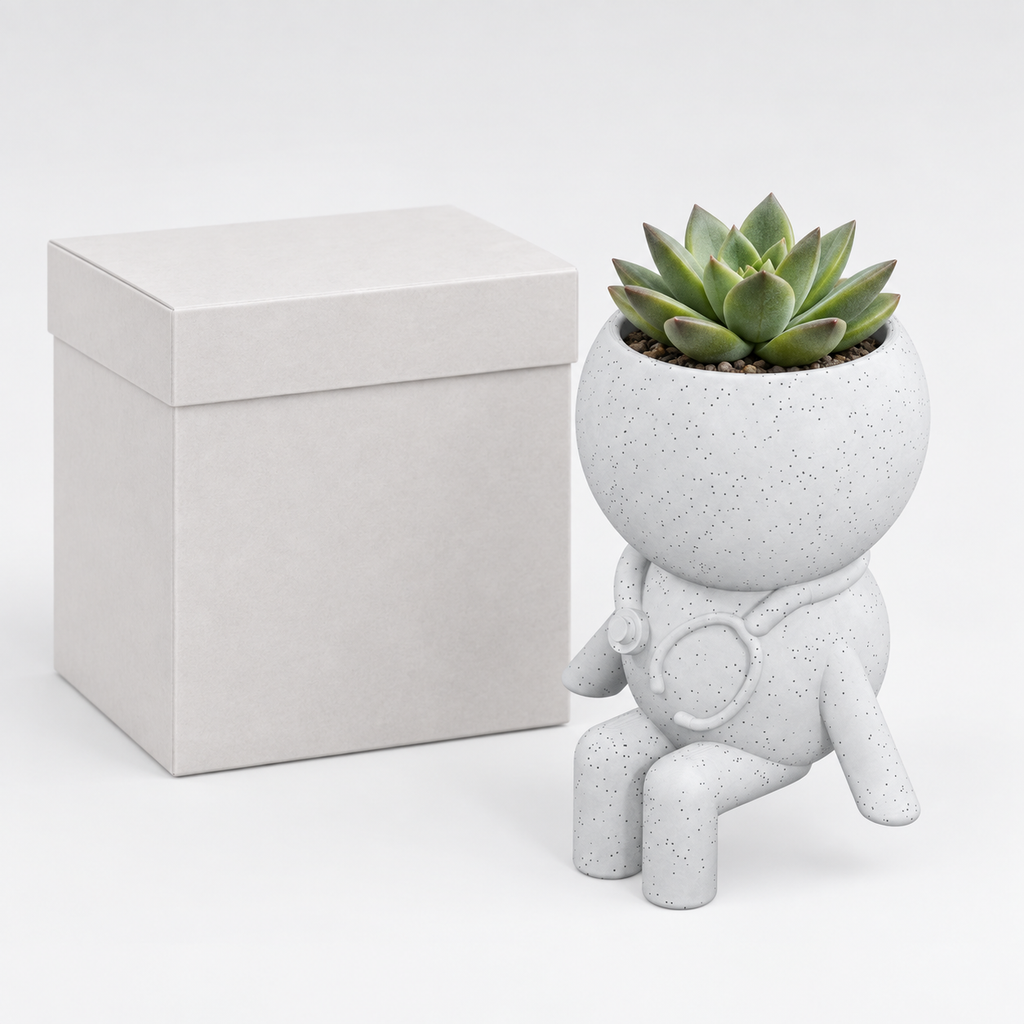 Doc Moss Is Here for Your Shelf Care | Doctor Planter