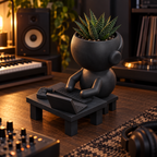 Loop Sprout on Deck | Electronic Music Planter editorial view