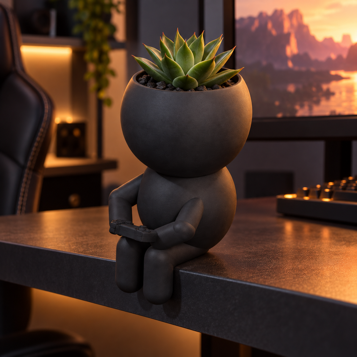 Pixel Sprout Is Playing | Gamer Planter editorial view