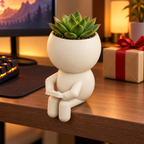 Pixel Sprout Is Playing | Gamer Planter gift presentation