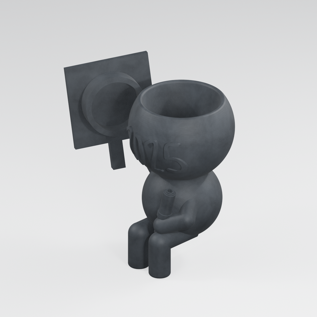 Class Act Celebrates 2025 | Graduate Planter in Charcoal Black