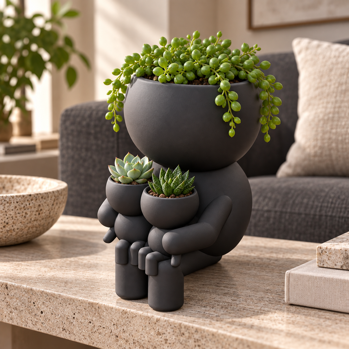 Gran and the Twins | Family Planter editorial view