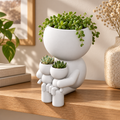 Gran and the Twins | Family Planter hero lifestyle view