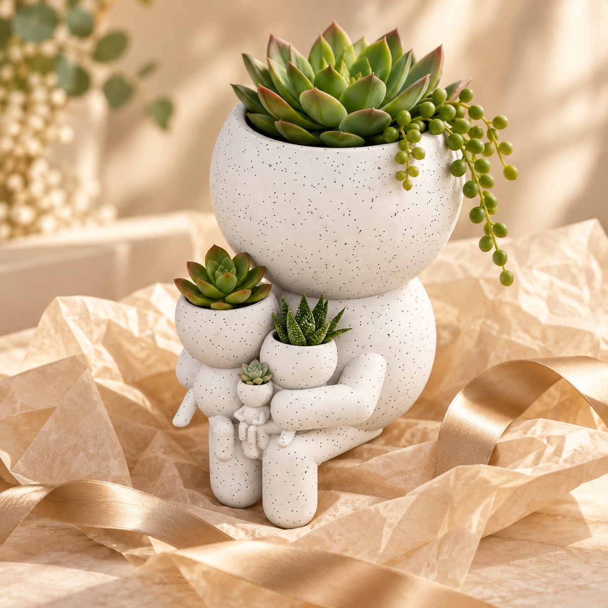 Nana Nest family planter presented as a gift